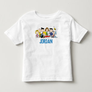 Peanuts   Charlie Brown and Gang   Add Your Name Toddler T-shirt