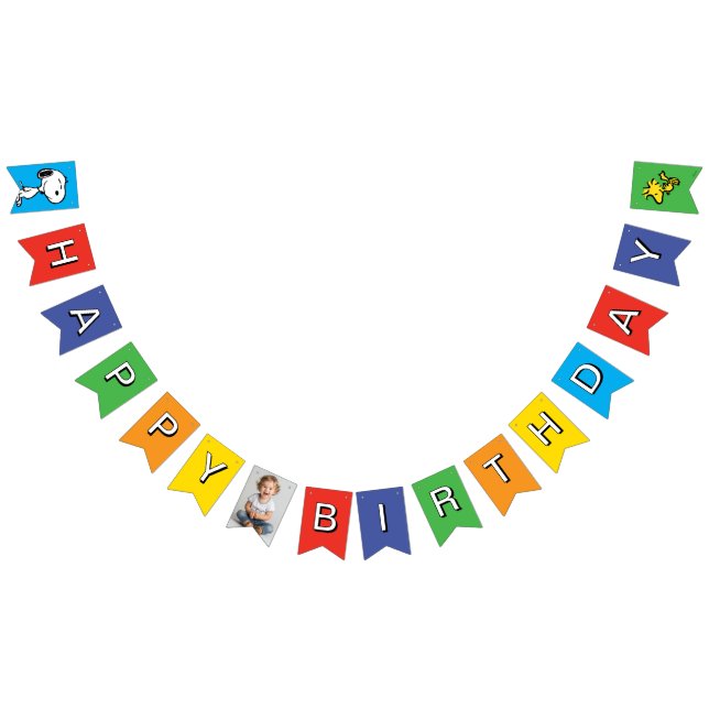 Peanuts | Charlie Brown and Gang Birthday Bunting Flags (All)