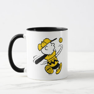 Peanuts   Charlie Brown at Bat Mug