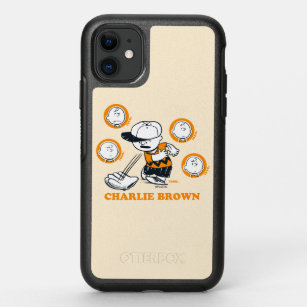 PEANUTS   Charlie Brown Baseball OtterBox Symmetry iPhone 11 Case