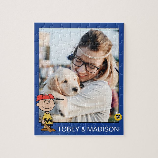 Peanuts | Charlie Brown Baseball Smile Jigsaw Puzzle (Vertical)