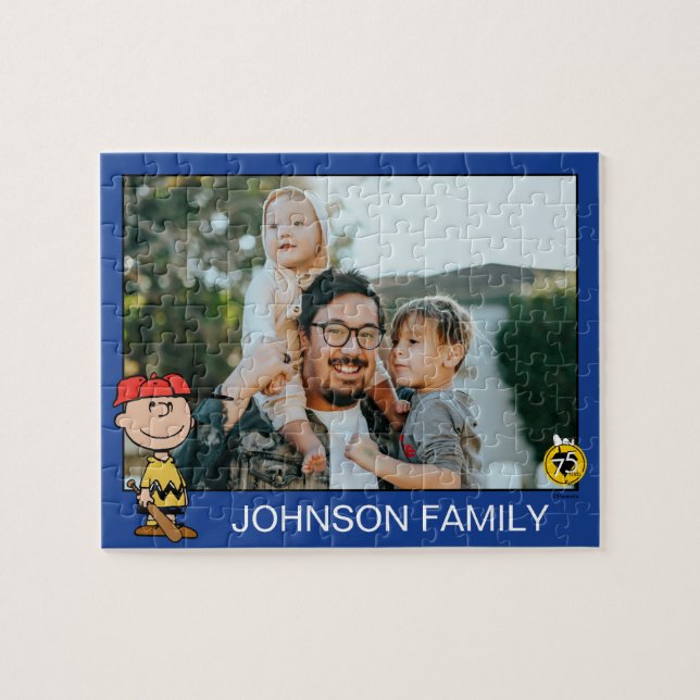 Peanuts | Charlie Brown Baseball Smile Jigsaw Puzzle (Horizontal)