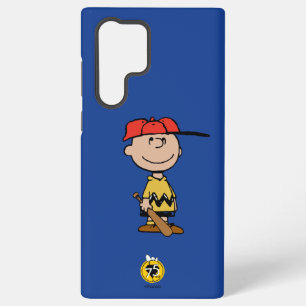 Peanuts   Charlie Brown Baseball Smile Samsung Galaxy Case