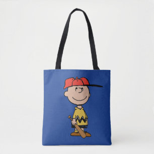 Peanuts Charlie Brown Baseball Smile Tote Bag