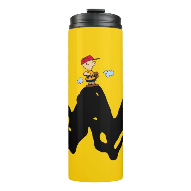 Peanuts | Charlie Brown Baseball Thermal Tumbler (Front)