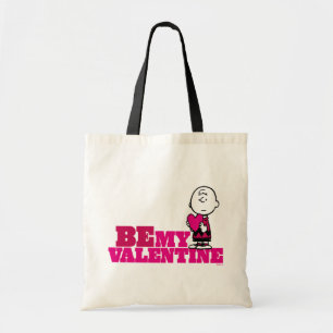 Peanuts Charlie Brown Be My Valentine Tote Bag
