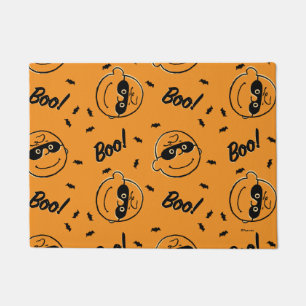 Peanuts   Charlie Brown Boo! Pattern Doormat