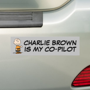 Peanuts   Charlie Brown Bumper Sticker