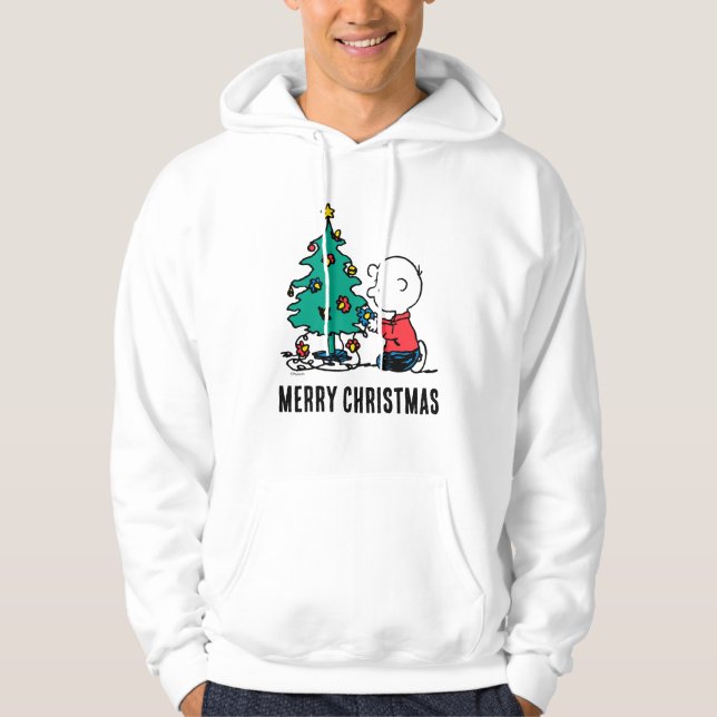 Peanuts | Charlie Brown Christmas Lights Hoodie (Front)