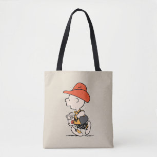 Peanuts Charlie Brown Cowboy Halloween Tote Bag