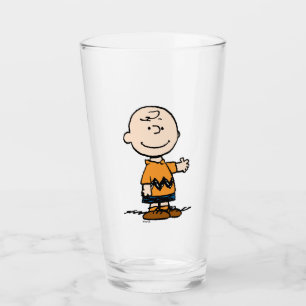 Peanuts   Charlie Brown Glass