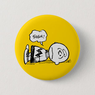 Peanuts   Charlie Brown is Down 2 Inch Round Button