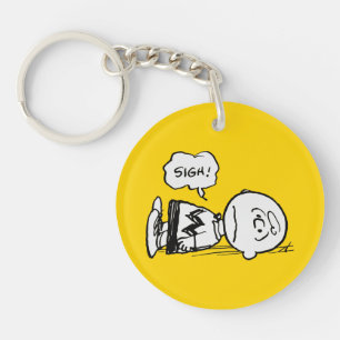 Peanuts   Charlie Brown is Down Keychain