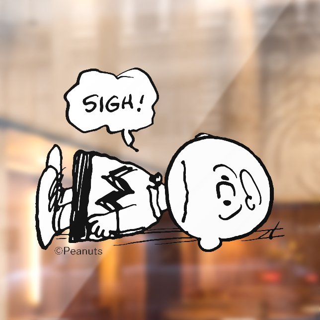 Peanuts | Charlie Brown is Down Window Cling (Sheet 2)