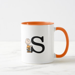 Peanuts   Charlie Brown Monogram S Mug
