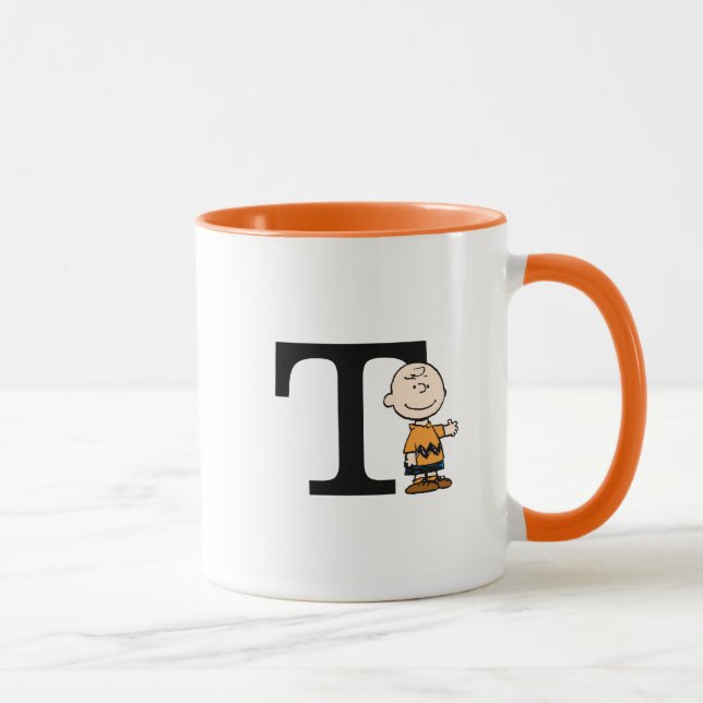 Peanuts | Charlie Brown Monogram T Mug (Right)