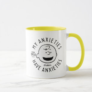 Peanuts Charlie Brown Nervous Since 1950 Mug