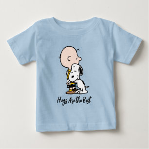 Peanuts Charlie Brown & Snoopy Hug Baby T-Shirt