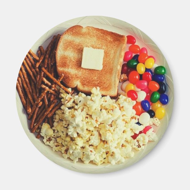 Peanuts Charlie Brown Thanksgiving Meal Magnet (Front)