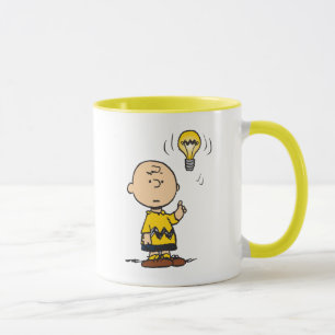 Peanuts   Charlie Brown's Light Bulb Idea Mug