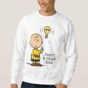 Peanuts Charlie Brown's Light Bulb Idea Sweatshirt