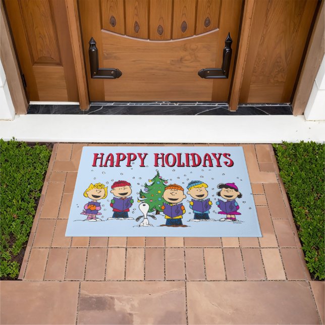 Peanuts | Christmas Caroling Doormat (Outdoor)