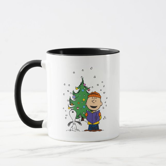 Peanuts | Christmas Caroling Mug (Left)