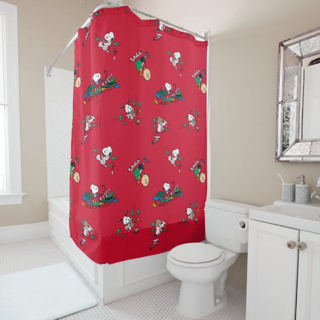 Peanuts | Christmas Gift Wrapping Pattern (In Situ)