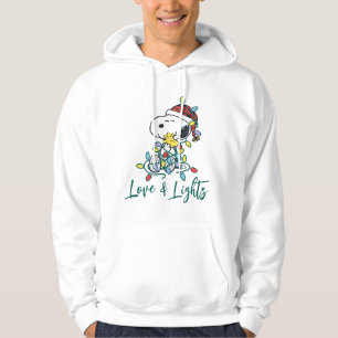 Peanuts   Christmas Love and Lights Hoodie