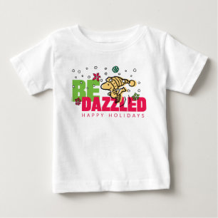 Peanuts   Christmas Woodstock Be Dazzled Baby T-Shirt