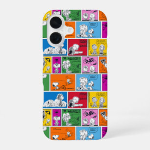 PEANUTS   Classic Comic Pattern iPhone 16 Case