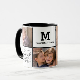 Peanuts      Custom Photos & Monogram Mug