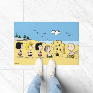 Peanuts   Day at the Beach Doormat
