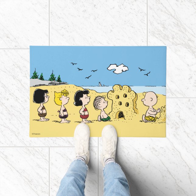 Peanuts | Day at the Beach Doormat (Indoor)