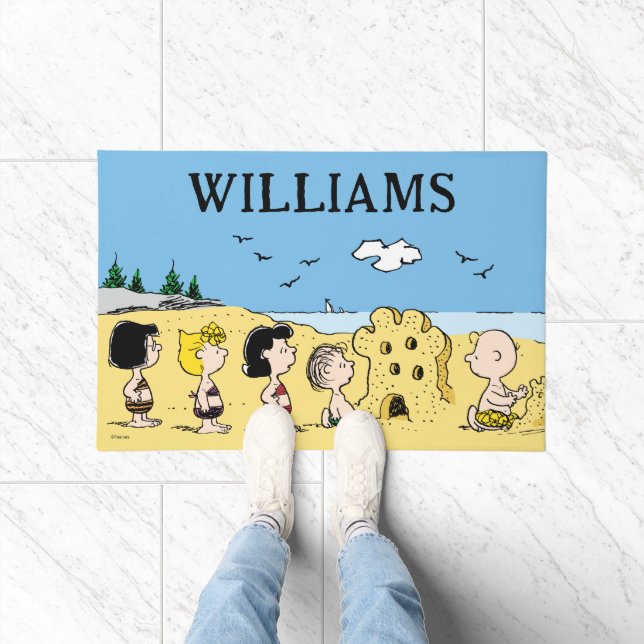 Peanuts | Day at the Beach Doormat (Indoor)
