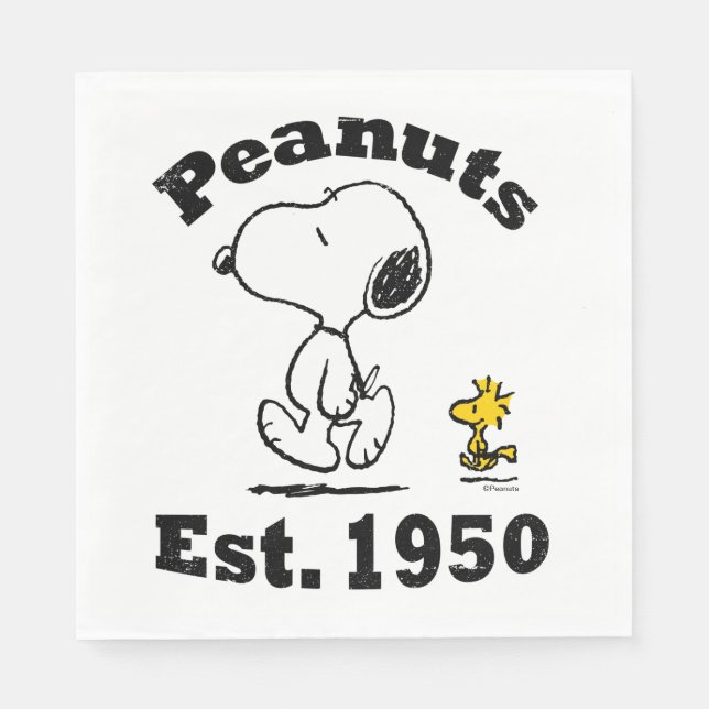 Peanuts Est. 1950 Napkin (Front)