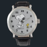 Peanuts Est. 1950 Watch<br><div class="desc">Snoopy is the loveable pet beagle of Charlie Brown in the comic strip Peanuts by Charles M. Schulz. Check ou this vintage Peanuts design featuring Snoopy and Woodstock.</div>