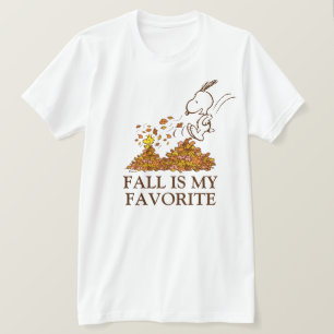 Peanuts   Fall Is My Favourite T-Shirt