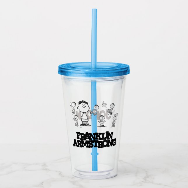 Peanuts | Franklin Armstrong Acrylic Tumbler (Front)