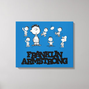 Peanuts   Franklin Armstrong Canvas Print