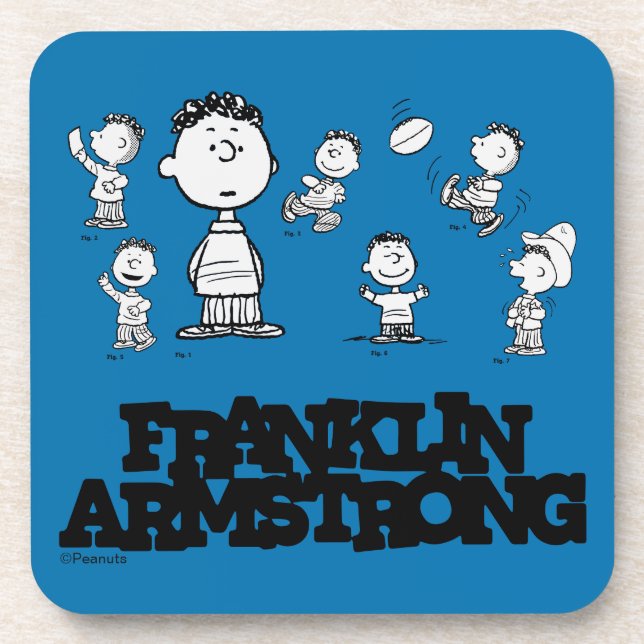 Peanuts | Franklin Armstrong Coaster (Front)