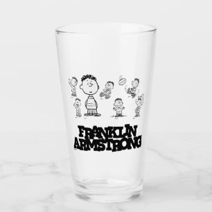 Peanuts Franklin Armstrong Glass