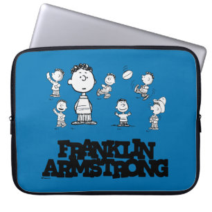Peanuts   Franklin Armstrong Laptop Sleeve