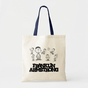 Peanuts   Franklin Armstrong Tote Bag