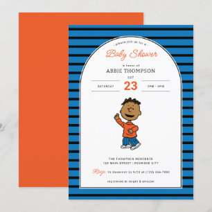 Peanuts   Franklin Baby Shower Invitation