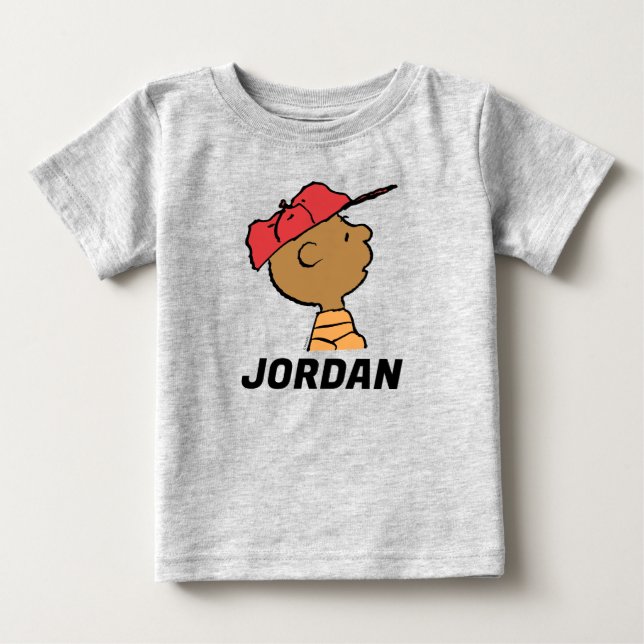Peanuts | Franklin Baseball Cap Baby T-Shirt (Front)