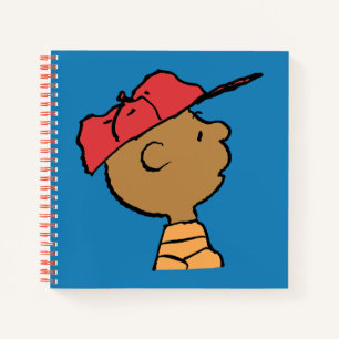 Peanuts   Franklin Baseball Cap Notebook