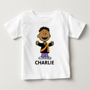 Peanuts   Franklin Halloween Vampire Baby T-Shirt