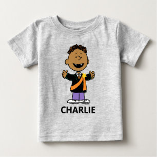 Peanuts   Franklin Halloween Vampire Baby T-Shirt