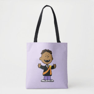 Peanuts   Franklin Halloween Vampire Tote Bag